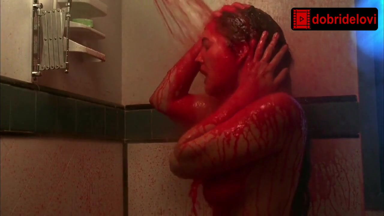 Drew Barrymore shower scene from The Evil Within