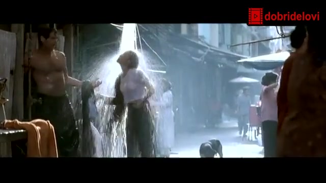 Michelle Yeoh sexy wet t-shirt scene from Tomorrow Never Dies