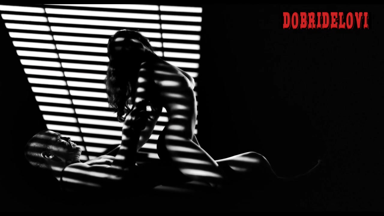 Eva Green reverse cowgirl scene from Sin City a Dame to Kill For
