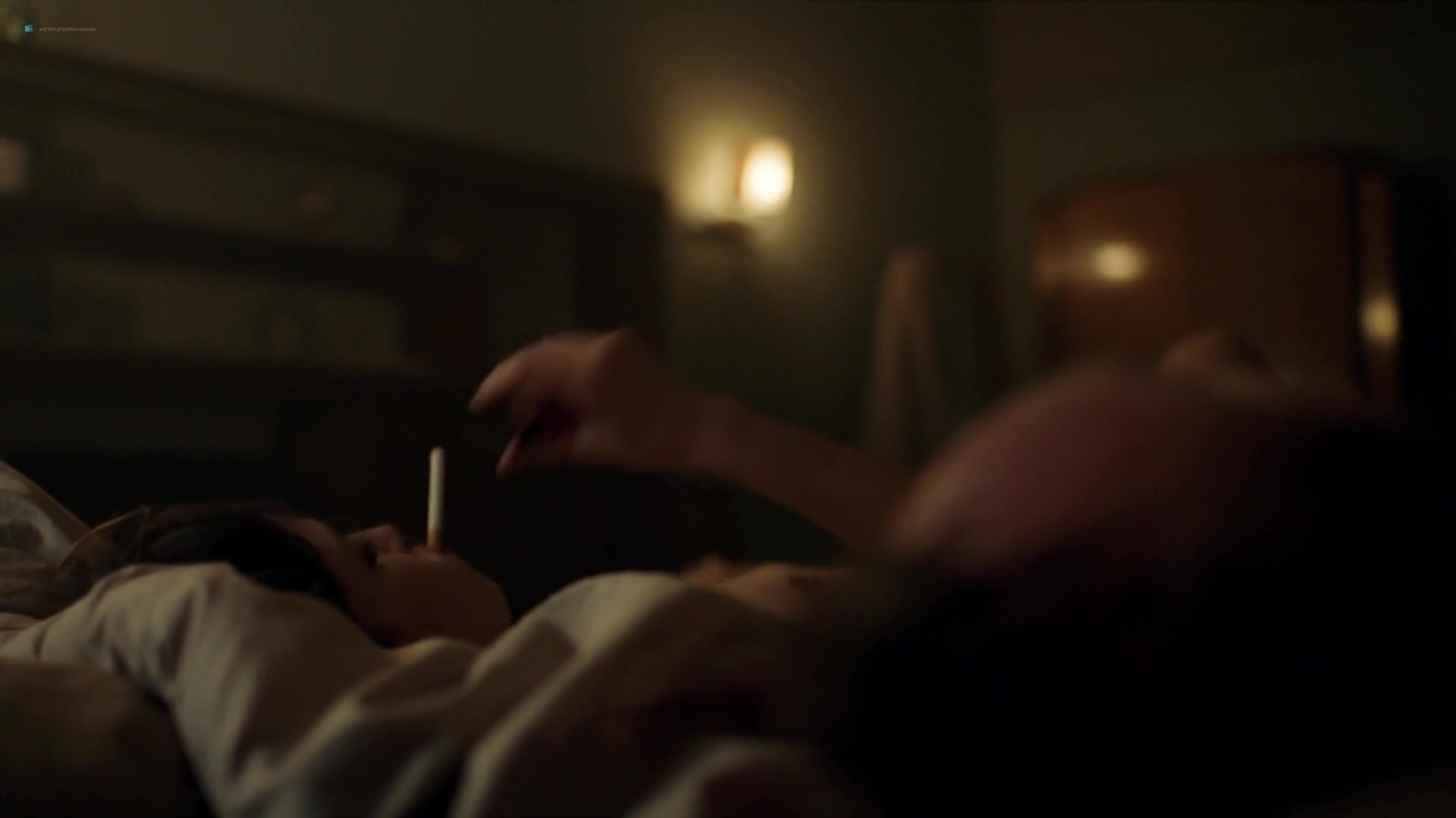 Jodi Balfour sexy scene from rellik