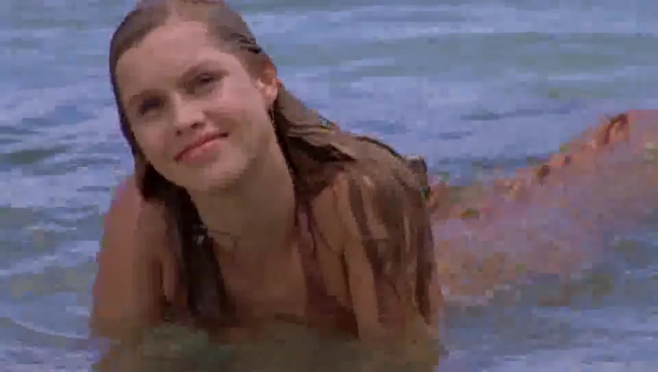 Claire Holt sexy scene in H2O Just Add Water