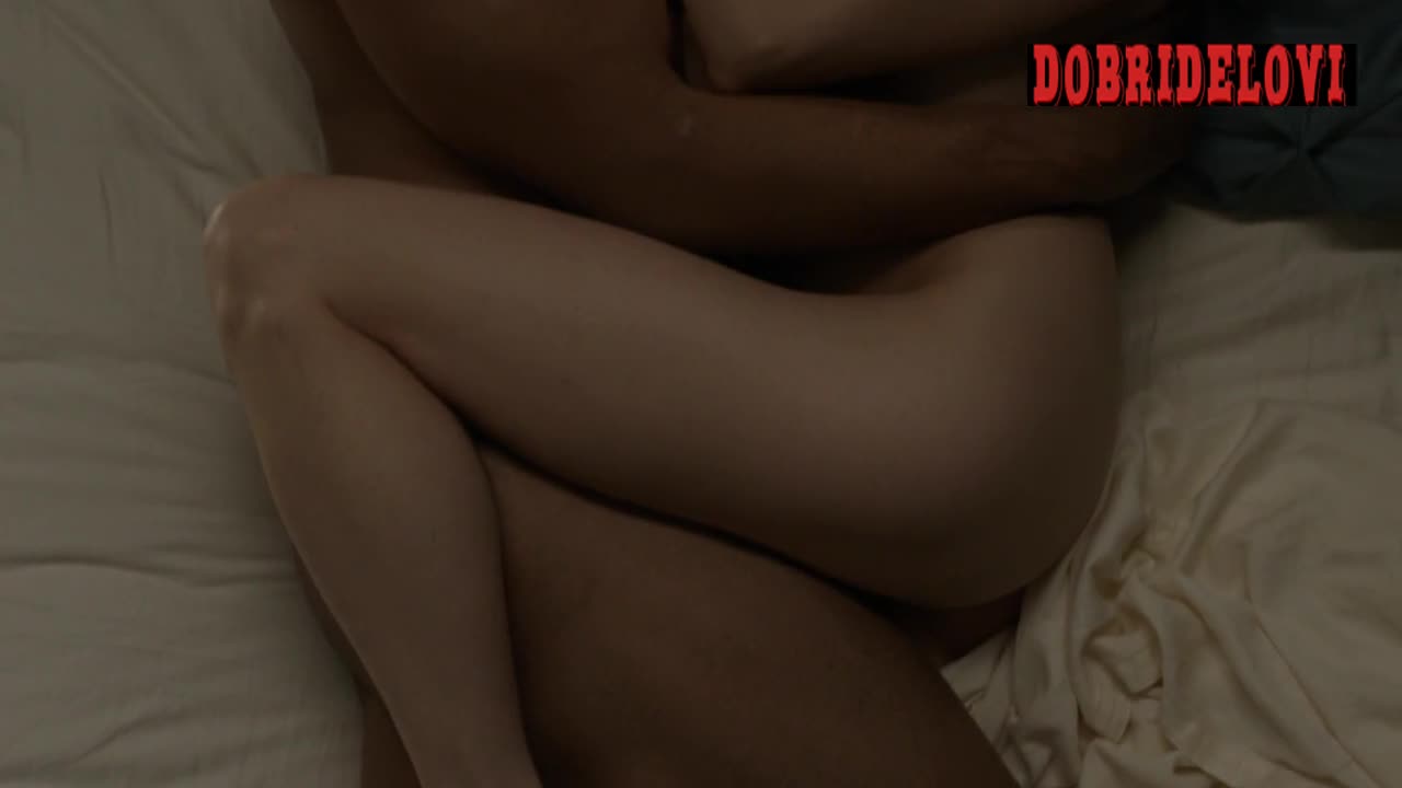 Lela Loren lays naked in bed scene from Power