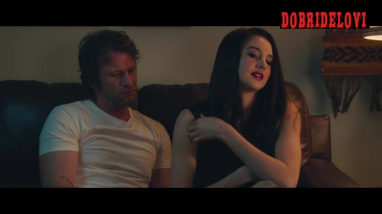 Shailene Woodley couch action with Thomas Jane in White Bird