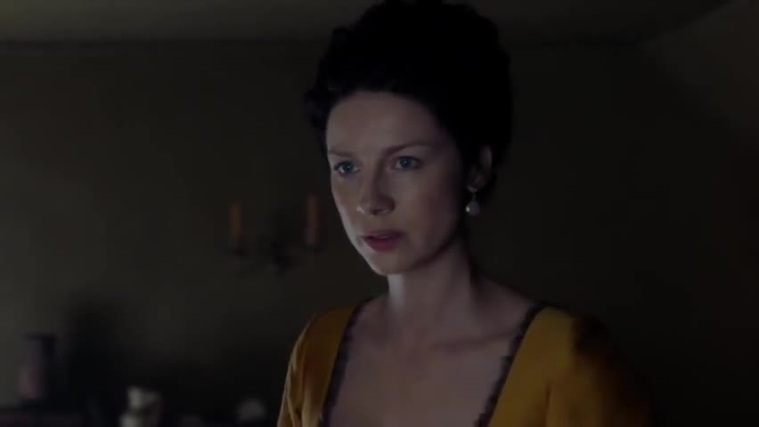 Adrienne-Marie Zitt sexy scene in Outlander