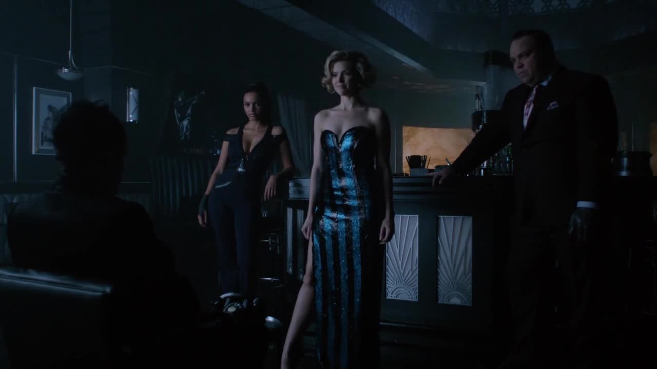 Jessica Lucas scene from Gotham