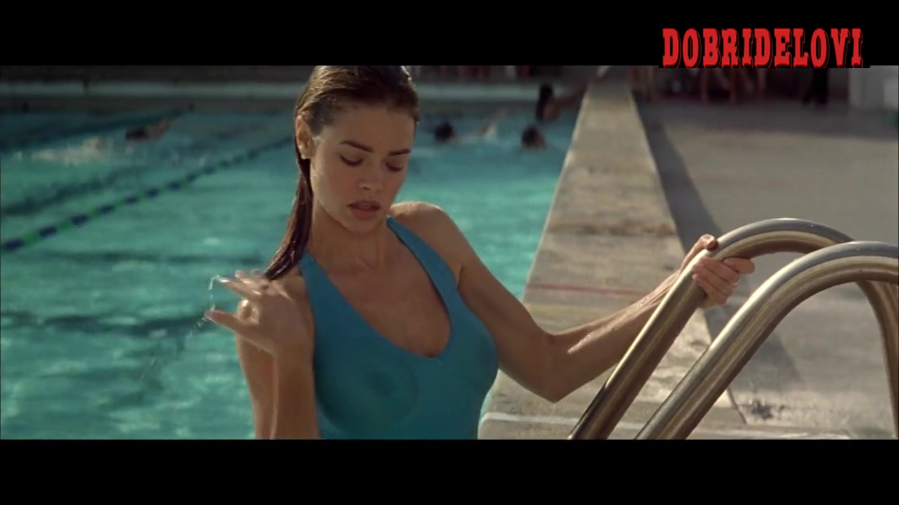 Denise Richards lendary scene getting out of the pool in Wild Things