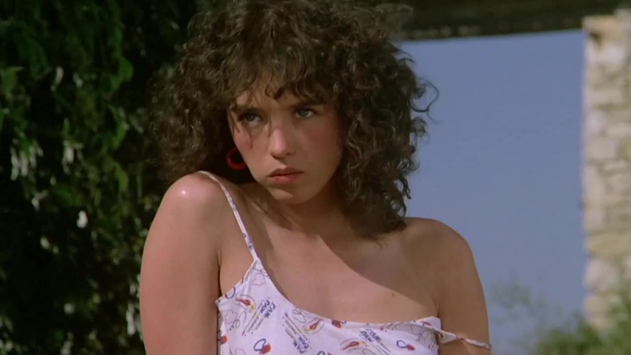 Isabelle Adjani sexy scene in One Deadly Summer