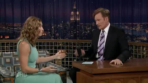 Jessica Biel scene - Late Night with Conan O Brien