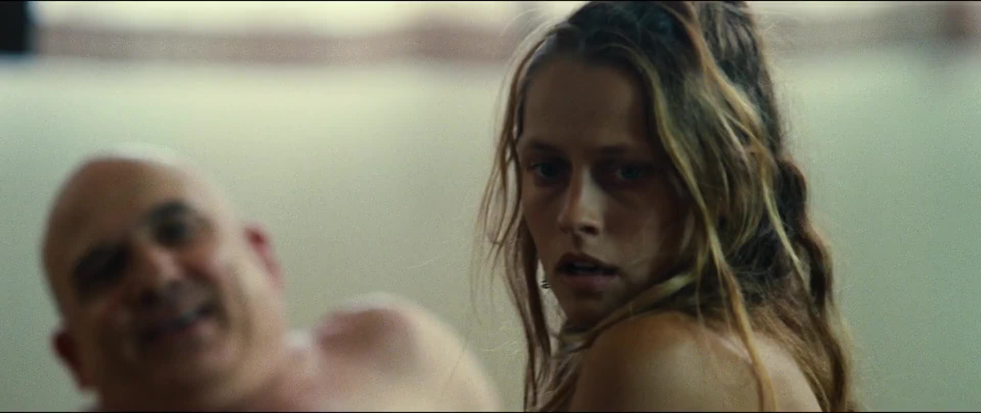 Teresa Palmer sexy scene in message in the king