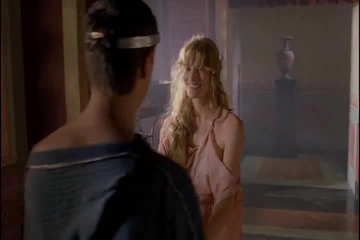 Sienna Guillory scene in Helen of Troy