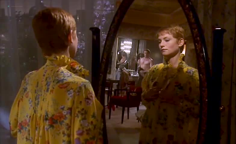 Isabelle Huppert scene from La Truite