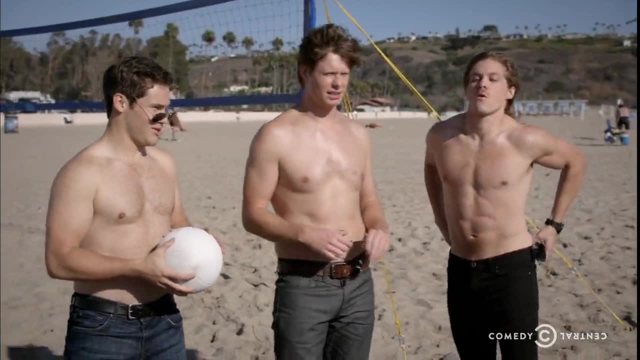 Krista Kalmus beach scene from Workaholics