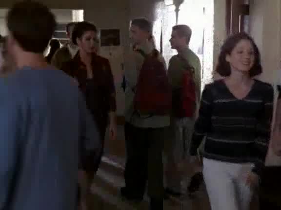Charisma Carpenter scene from Buffy the Vampire Slayer