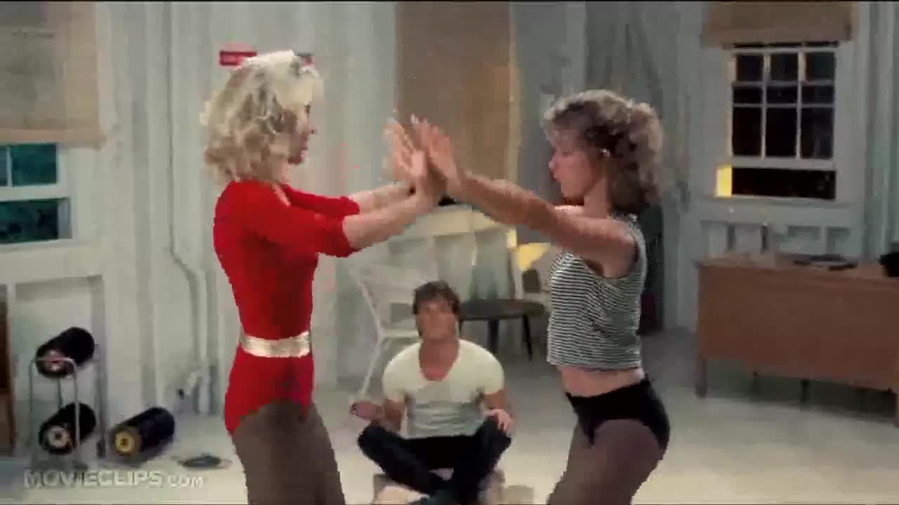 Jennifer Grey scene from Dirty Dancing