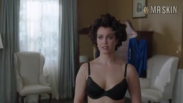 Bellamy Young sexy scene from Scandal