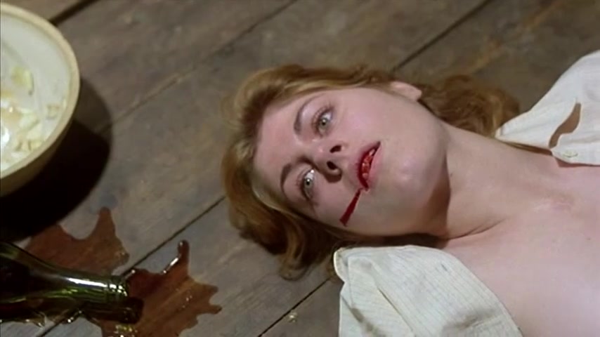 Patricia Cartier scene from The Grapes of Death