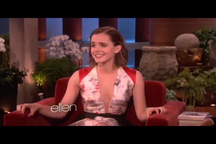 Emma Watson looks fantastic in Ellen The Ellen DeGeneres Show