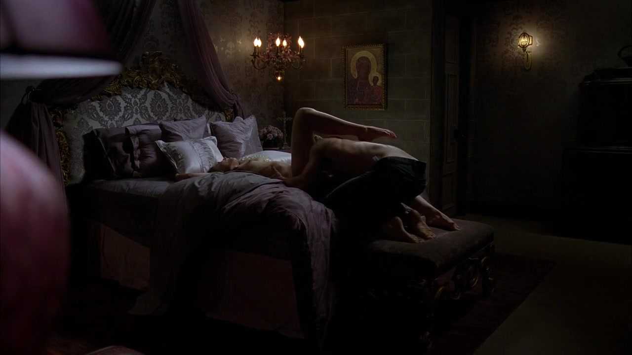 Karolina Wydra sexy scene in True Blood