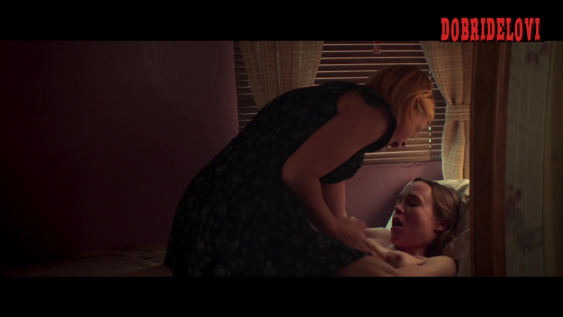 Kate Mara  rides Ellen Page in bed -- Mercy