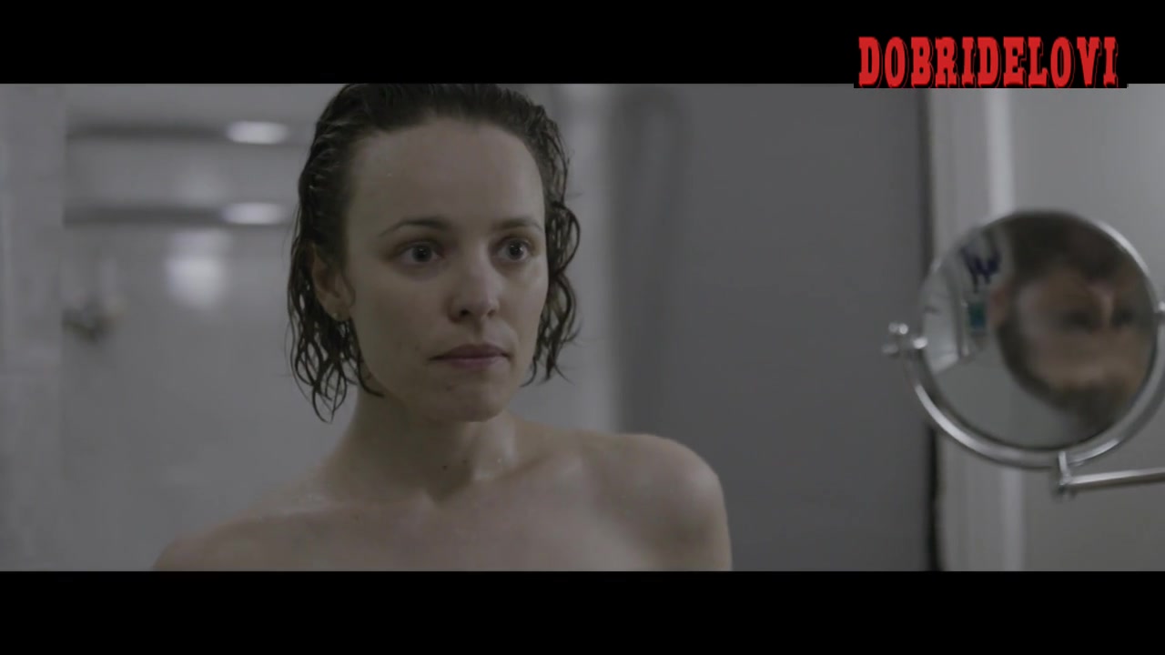 Rachel McAdams shower scene from Disobedience