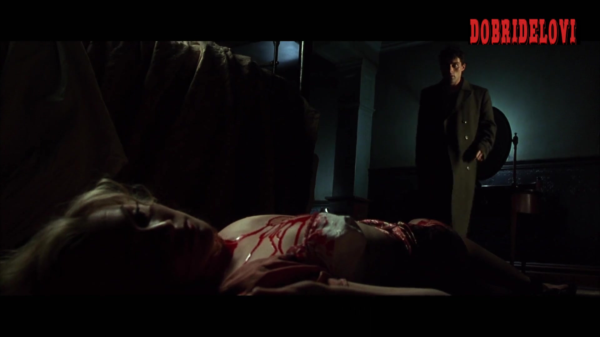 Natalie Bollard dead and nude scene from Dark City