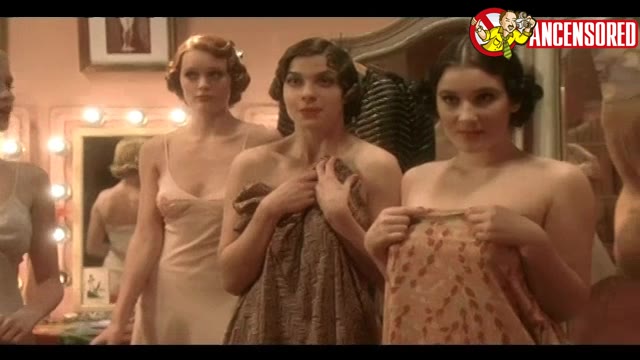 Natalia Tena sexy scene in Mrs Henderson Presents