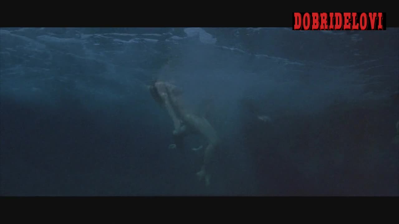 Kim Basinger sexy underwater scene from Never Say Never Again