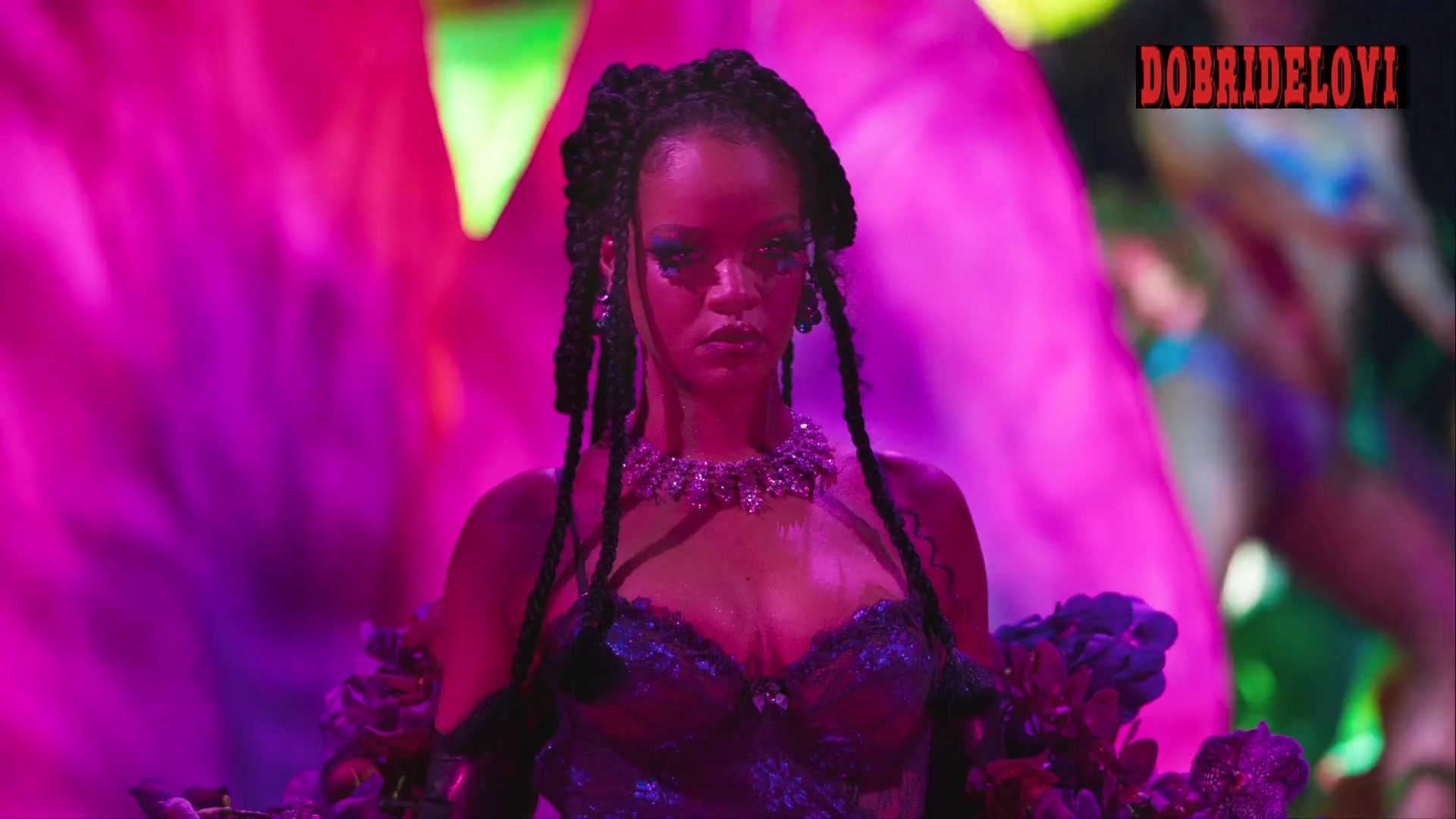 Rihanna sexy scene from Savage X Fenty Show