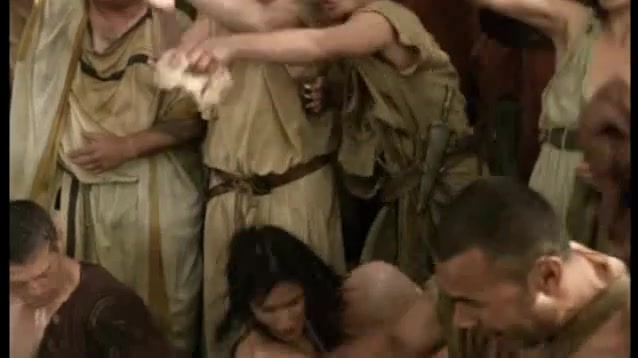 Unknown sexy scene from Spartacus Blood and Sand