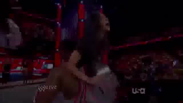 April Jeanette Brooks must watch clip - WWE Monday Night RAW