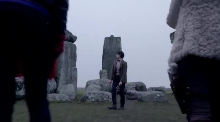 Alex Kingston scene from Doctor Who