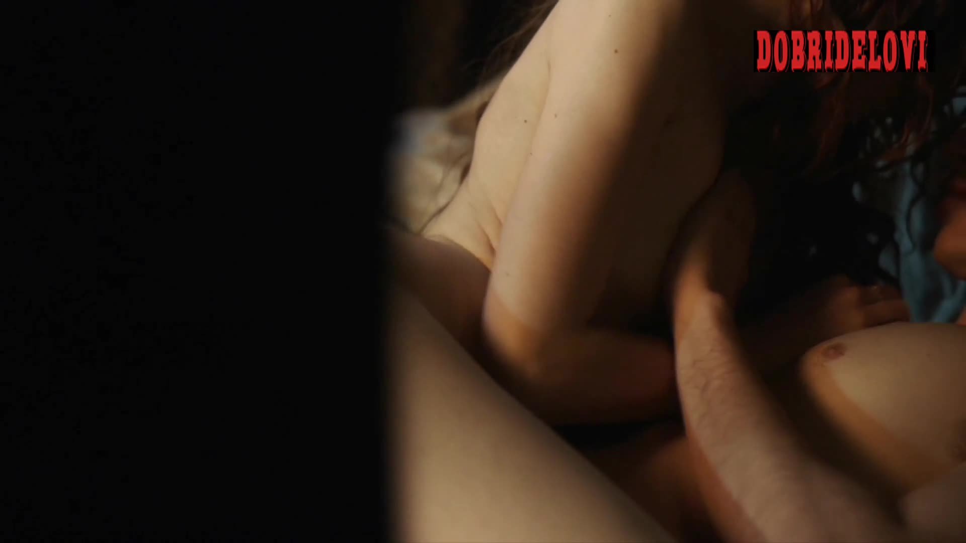 Charlotte Hope right breast scene from The Spanish Princess