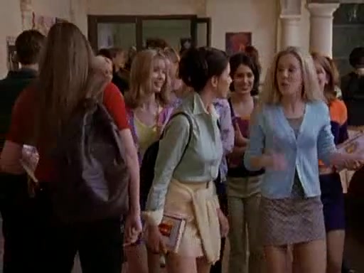 Charisma Carpenter sexy scene in Buffy the Vampire Slayer