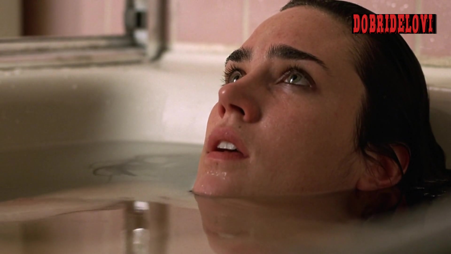 Jennifer Connelly gobbles some pills in the bath