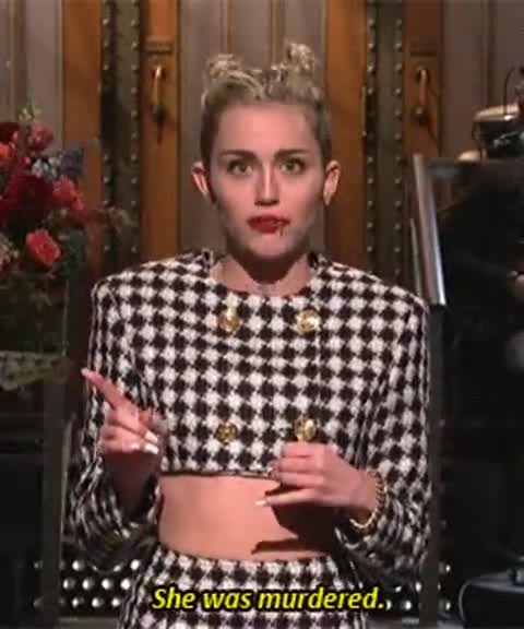Miley Cyrus sexy scene - Saturday Night Live