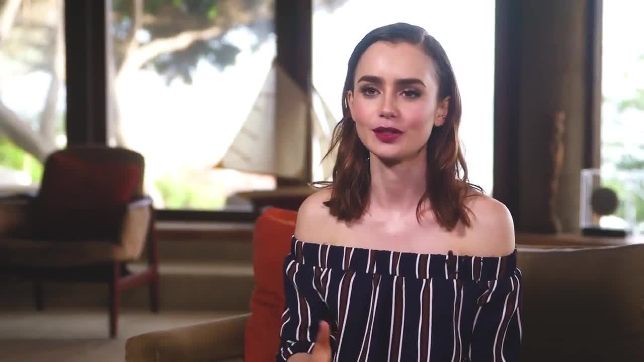Lily Collins must watch clip - Shape Magazine Behind the Scenes