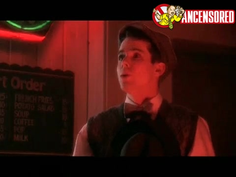 Neve Campbell scene in Reefer Madness The Movie Musical