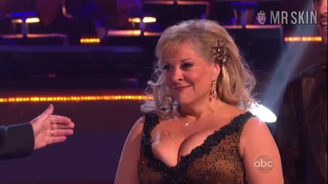 Nancy Grace sexy scene from Dancing with the Stars