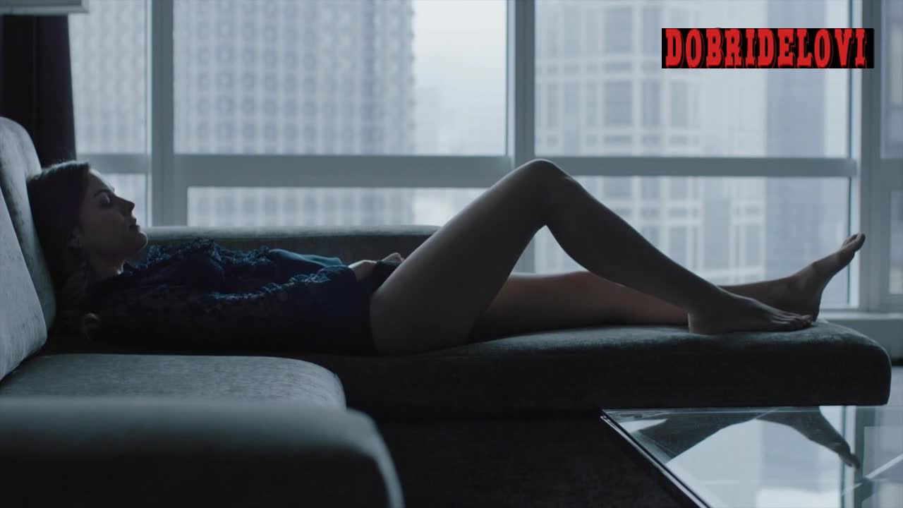 Riley Keough masturbating scene from The Girlfriend Experience