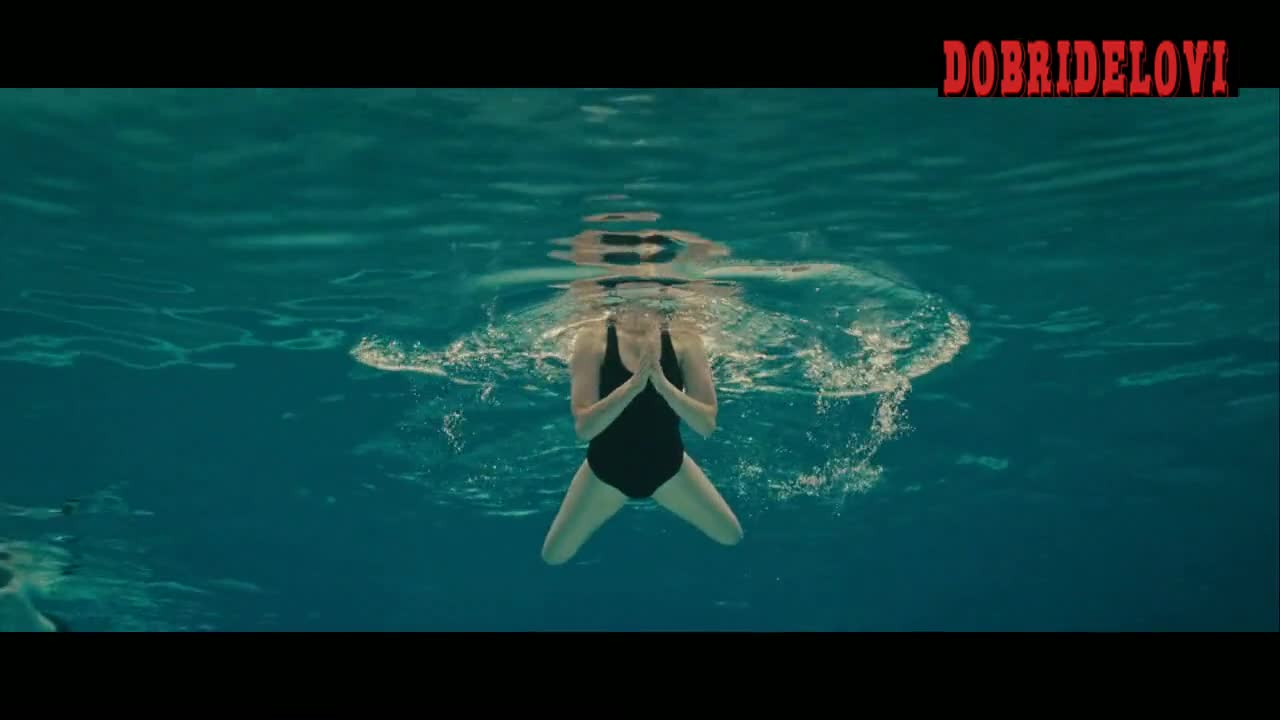 Anne Hathaway sexy swimming scene from One Day