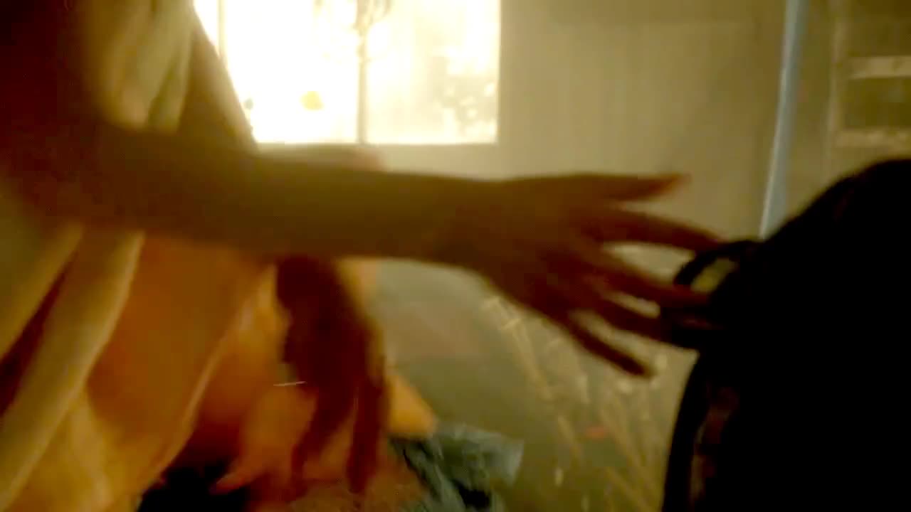 Aimee Teegarden sexy scene from Star Crossed