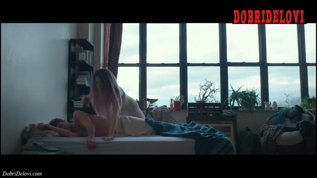 Amber Heard sexy scene from one more time