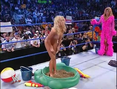 Torrie Wilson scene in WWE Smackdown