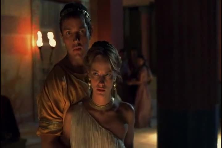 Sienna Guillory sexy scene - Helen of Troy