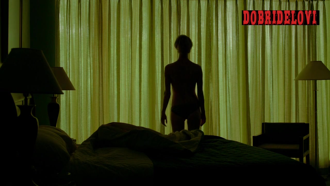 Mackenzie Davis geting out of bed scene from Halt and Catch Fire