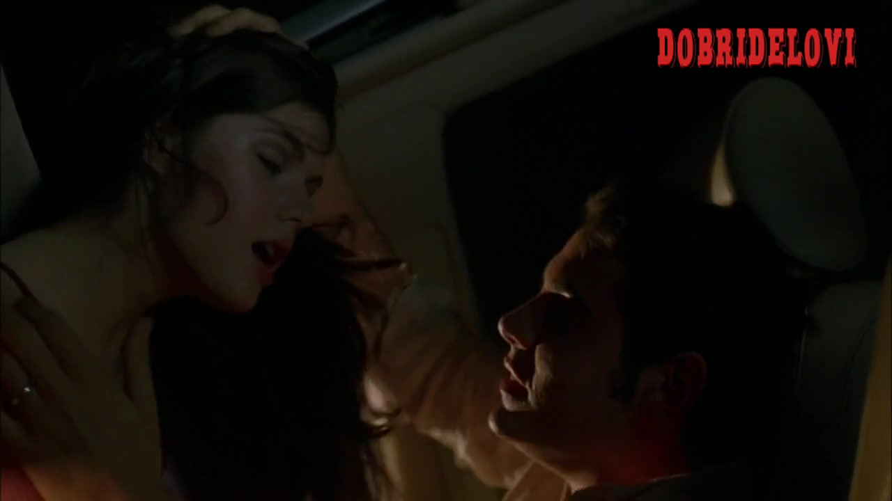 Alexandra Daddario rides dude in car -- The Babysitters video image