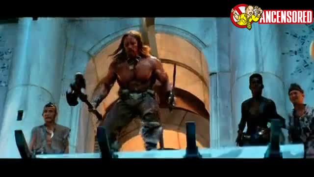 Sarah Douglas must watch clip from Conan the Destroyer