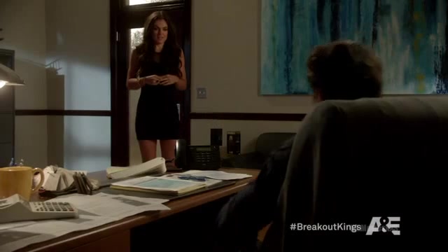 Serinda Swan sexy scene in Breakout Kings