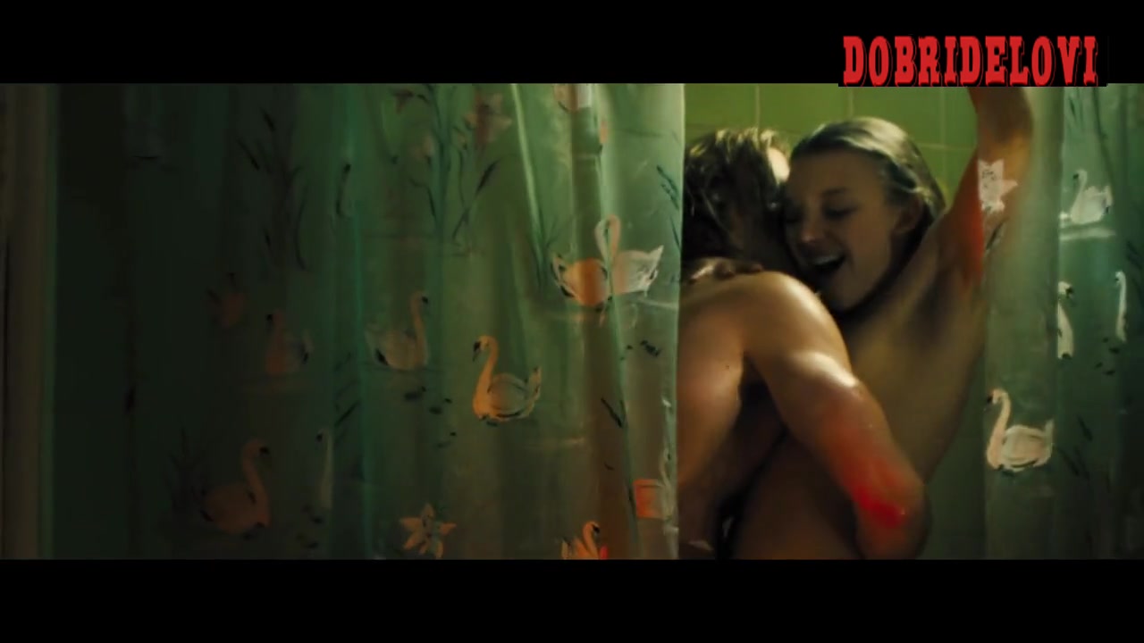 Natalie Dormer shower sex with Chris Hemsworth scene from Rush