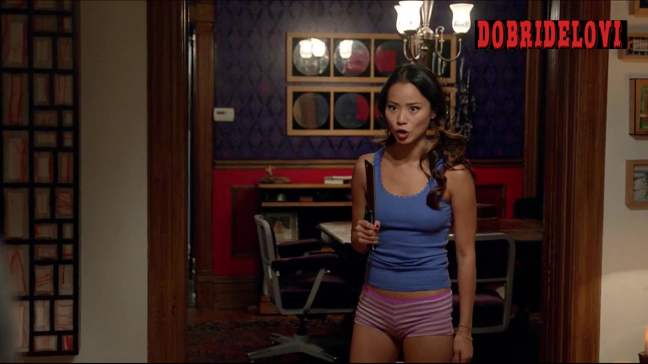 Jamie Chung argues with Cam Gigandet scene from Bad Johnson